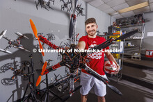 Santiago Giraldo is a school of computing major who works in the NIMBUS drone lab and loves being a 