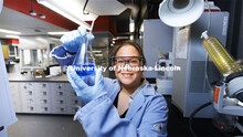Wini Waters entered a doctoral program in chemistry expecting to spend much of her time conducting r