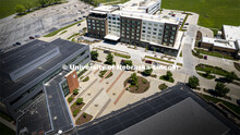 Aerial views of Nebraska Innovation Campus ( NIC ). May 27, 2022. 