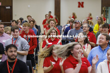 NSE Leaders enter the union ballroom. New Student Enrollment. June 1, 2022. 