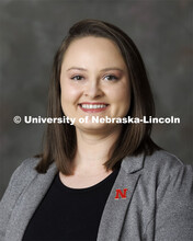 Studio portrait of Rachel Ibach, Advisor and Student Success Coordinator, Department of Biological S