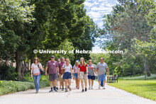 New Student Enrollment parent tours on campus. June 22, 2022. 