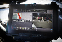 The new system detects a license plate number and letters. The system has all the artwork for plates