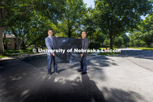 Jongwan Eun and Yunwoo Nam have developed a membrane that improve landfill gas emissions that make t