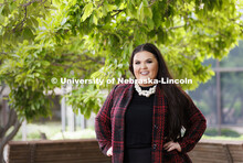 Katie Hoatson, third-year law student, for Husker Dialogues story. July 11, 2022. 