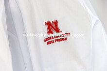 Lab coat, Nebraska Gnotobiotic Mouse Program. August 2, 2022. 