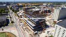Kiewitt Hall construction on city campus. August 10, 2022. 
