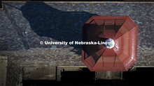 The newly restored Love Library Cupola. August 12, 2022. 