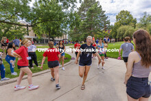 The First Husker Program began Saturday as groups got to know each other on campus. The program cons