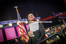 Nebraska grants about 600 degrees in summer commencement at Pinnacle Bank Arena. August 13, 2022. 