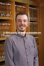 James Fleege, Creative Media Strategist, College of Law. College of Law portrait session. August 18,