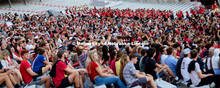 Boneyard Bash in Memorial Stadium. August 20, 2022. 