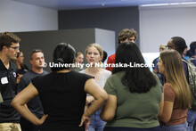 Raikes School Design Studio held a job fair in the Gaughan Center so students could interview with t