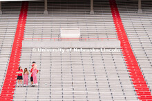 Nebraska vs Northwestern football watch party in Memorial Stadium. August 27, 2022. 