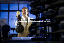 Nate Korth, a doctoral student with UNL’s Department of Food Science and co-investigator in the re