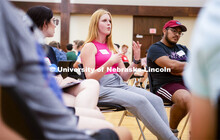 The Husker Dialogues program allows first-year students a chance to engage in face-to-face discussio