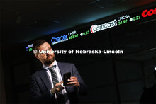 James Tierney, Assistant Professor, College of Law, researches mobile apps and stock trading. Septem