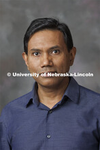Studio portrait of Mohammad Hasan, Assistant Professor, Electrical and Computer Engineering. Septemb