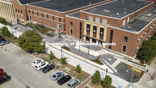 Veterans’ Tribute project outside Military and Naval Science building. September 14, 2022. 