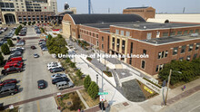 Veterans’ Tribute project outside Military and Naval Science building. September 14, 2022. 
