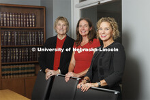 Kathy Olson, Christine Henningsen, and Eve Brank (left to right) Directors of the Center on Children