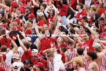 Nebraska vs Oklahoma University football in Memorial Stadium. September 17, 2022. 