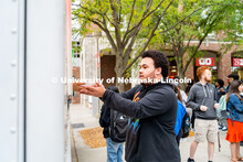 Fiesta on the green at the Nebraska Union Plaza. Fiesta on the Green is an annual Latino culture and