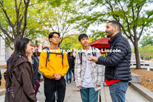 Fiesta on the green at the Nebraska Union Plaza. Fiesta on the Green is an annual Latino culture and