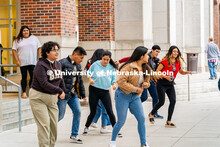 Fiesta on the green at the Nebraska Union Plaza. Fiesta on the Green is an annual Latino culture and