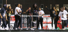 Members of the African People’s Union perform on stage at Showtime at the Vine Street Fields. Reco