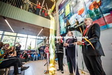 Lincoln, Nebraska - Colleen Pope Edwards Hall ribbon cutting. University of Nebraska (UNL) College o