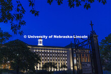 Love Library Cupola. September 29, 2022. 