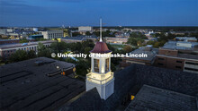 Love Library Cupola. September 29, 2022. 