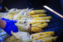 Thousands of ears of corn were roasted for Cornstalk. Homecoming Parade and Cornstalk. September 30,
