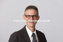 Studio portrait of Jeff O’Brien, Director of Technology for the Carson Center of Emerging Media Ar