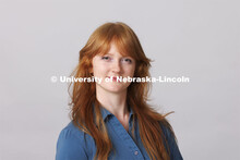 Studio portrait of Kate Rask, Administrative Associate for the Johnny Carson Center for Emerging Med