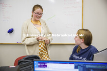 Students working in a classroom. Raikes School photo shoot. October 27, 2022. 