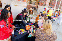 The university hosted a public Trick-or-Treat event in the Nebraska Union and at the chapter houses 