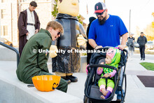 The university hosted a public Trick-or-Treat event in the Nebraska Union and at the chapter houses 