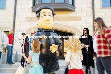 The university hosted a public Trick-or-Treat event in the Nebraska Union and at the chapter houses 