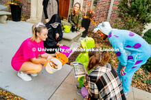 The university hosted a public Trick-or-Treat event in the Nebraska Union and at the chapter houses 