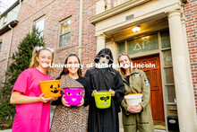 The university hosted a public Trick-or-Treat event in the Nebraska Union and at the chapter houses 