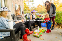 The university hosted a public Trick-or-Treat event in the Nebraska Union and at the chapter houses 