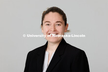 Studio portrait of Taylor Daum, ASEM New Student Enrollment Orientation Leaders. December 5, 2022. 