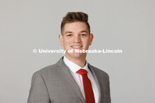Studio portrait of Jackson Taylor, ASEM New Student Enrollment Orientation Leaders. December 5, 2022