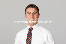 Studio portrait of Jacob Zitek, ASEM New Student Enrollment Orientation Leaders. December 5, 2022. 