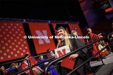 Graduate Commencement in Pinnacle Bank Arena. December 16, 2022. 