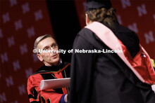 Graduate Commencement in Pinnacle Bank Arena. December 16, 2022. 