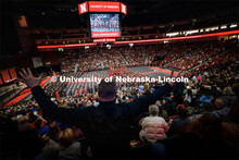 Winter Undergraduate Commencement in Pinnacle Bank Arena. December 17, 2022. 