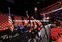 Undergraduate Commencement in Pinnacle Bank Arena. December 17, 2022. 
